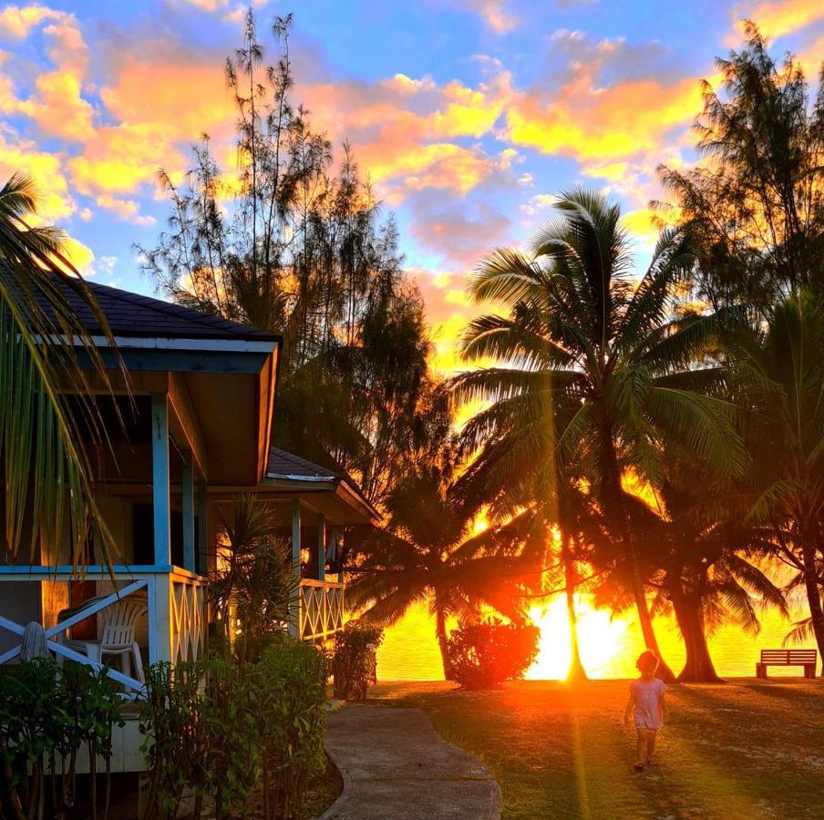 Sunny Beach Bungalows - Aitutaki Amuri Eksteriør bilde