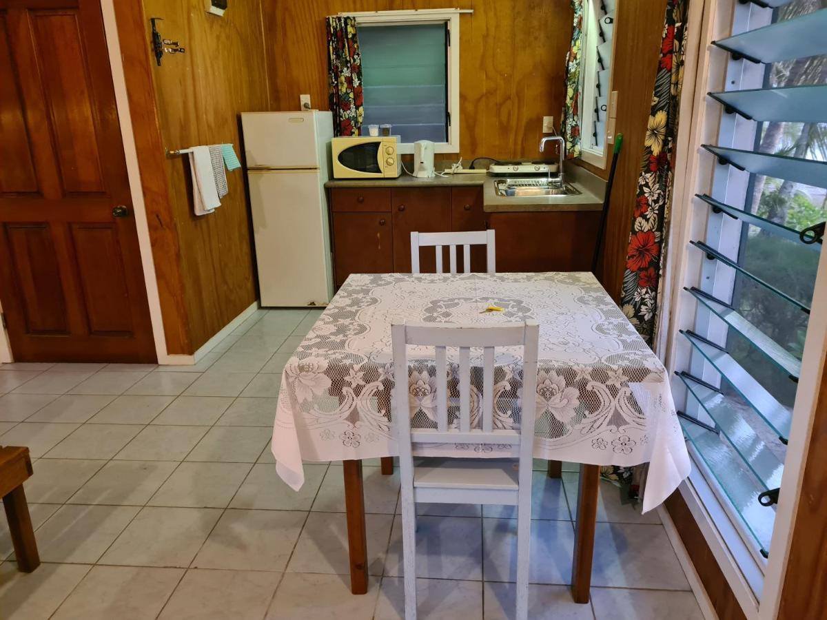 Sunny Beach Bungalows - Aitutaki Amuri Eksteriør bilde